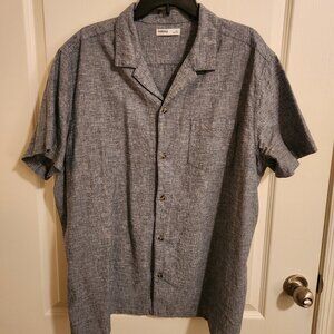 Sonoma Button Down Shirt XXL Gray
